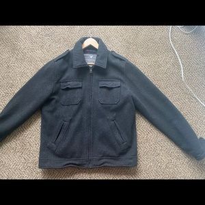 Mens American Eagle Jacket Large Military Inspired